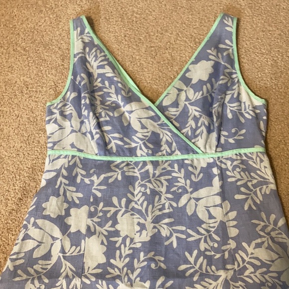 Sigrid Olsen Linen Sleeveless Dress Size 4 - Picture 3 of 8